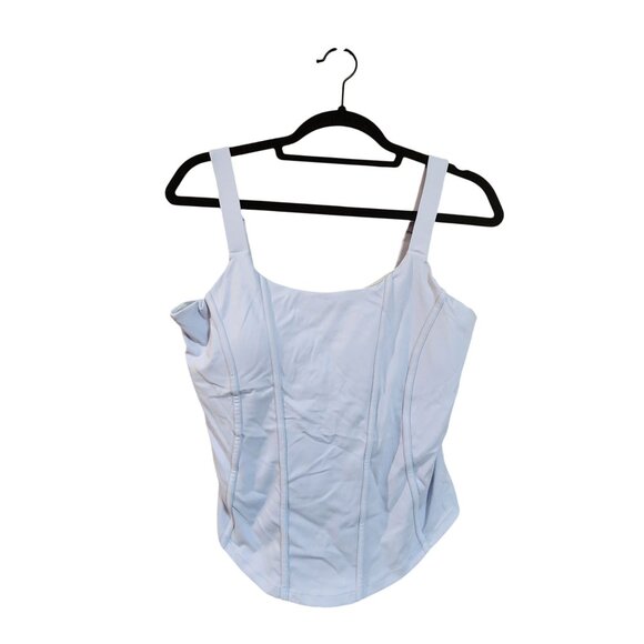 CRZ Yoga Corset Cami Storm Blue Womens size L - Picture 1 of 4